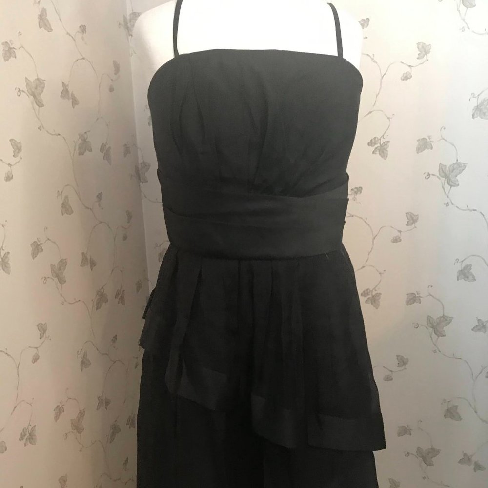 max and cleo Little Black Dress; straps removable - Size 10